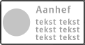Verkeersteken + tekstvlak