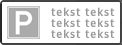 Pictogram + 4 regels tekst