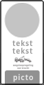 Verkeersteken + 4 tekstregels + Pictogram + Ondertekst